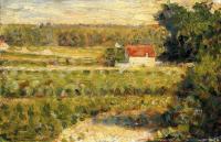 Seurat, Georges - House with Red Roof
